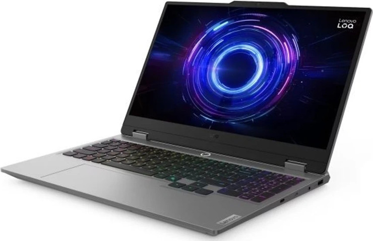 מחשב נייד Lenovo LOQ ‏15.6'' IPS Core i7 32GB 1TB SSD Win11 Pro - צבע אפור
