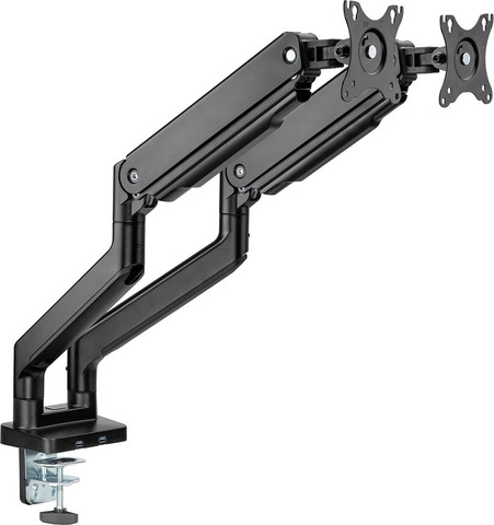 זרוע מתכווננת כולל חיבורי USB לשני מסכים עד 35" EAZO איזו G2 USB