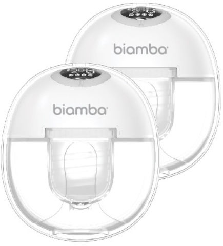 Biamba pump soft double -  ביאמבה פאמפ סופט משאבת חלב זוגית 2 יחידות