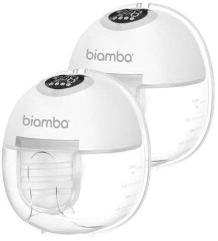 Biamba pump soft double -  ביאמבה פאמפ סופט משאבת חלב זוגית 2 יחידות