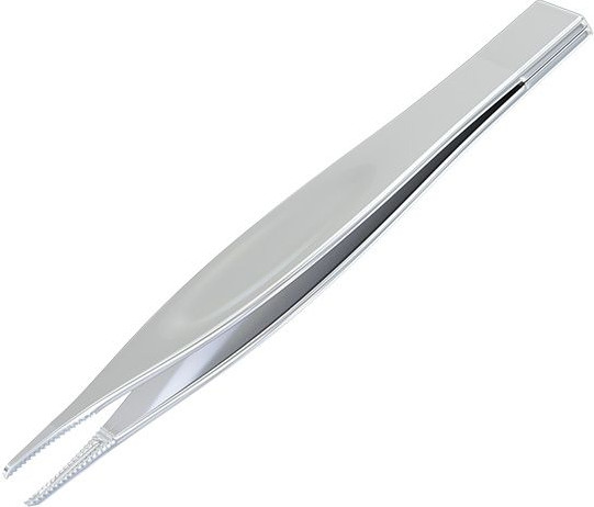פינצטה מקצועית לשברי ציפורניים 97/116 מ"מ DSI Exclusive Splinter Tweezers