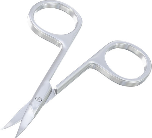 מספריים לקוטיקולה ועור 22מ"מ קצה מעוקל Cuticle Scissors