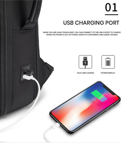 תיק גב AeroSync Evolve למחשב 16 אינץ' עם יציאת USB מבית כאמל מאונטין