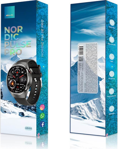 שעון חכם 48 מ"מ Nordic נורדיק Pulse Pro