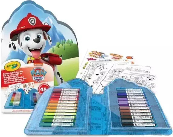 קריולה - מזוודת אומנות יחידת החילוץ - Crayola