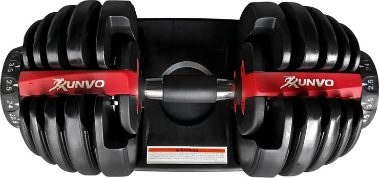 סט משקולות מודורלי 24 ק"ג RUNVO ראנבו PowerFlex 24