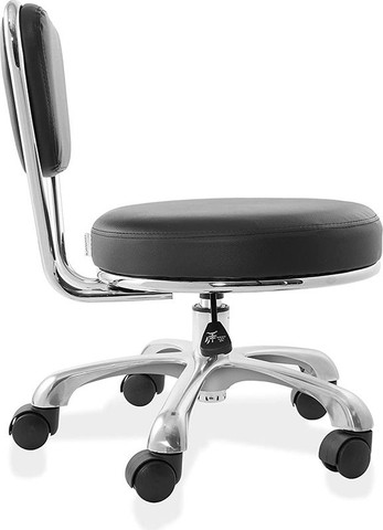 כיסא מטפל עם בוכנה קצרה מיוחד לפדיקור Pedicure Technician Stool with Short Gas Lift Cylinder