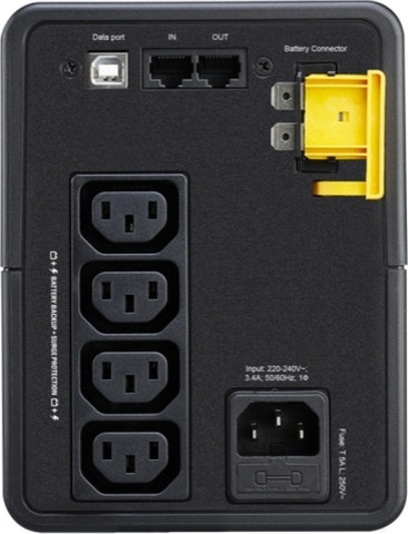 מכשיר אל פסק 4 שקעים APC 410W אי פי סי BX750MI