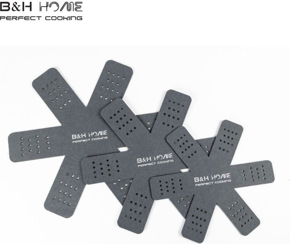 סט 3 מגני לבד לסירים ומחבתות B&H - תחתיות לסירים ומחבתות