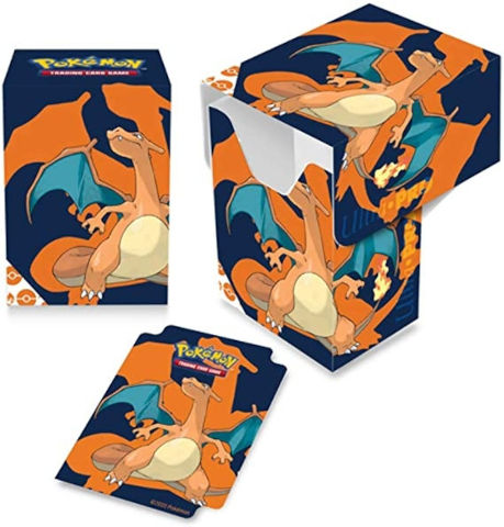 קופסת אחסון צאריזארד לדק קלפי פוקימון Charizard Full View Deck Box for Pokemon