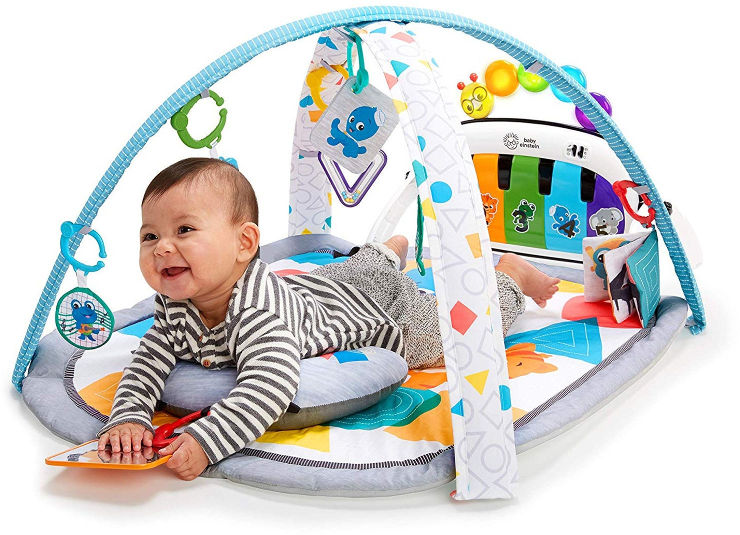 משחקיית פעילות מוסיקלית פסנתר הקסם 4 ב-1