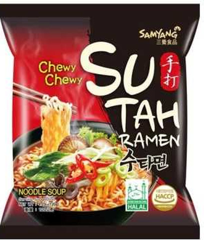 Samyang Sutah Korean Ramen -מרק ראמן חריף סוג חדש!