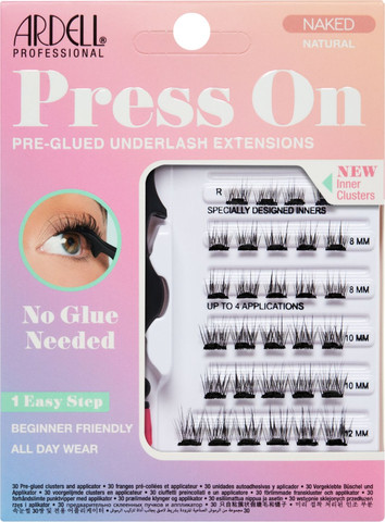 PRESS ON ריסים מלאכותיות - NAKED NATURAL