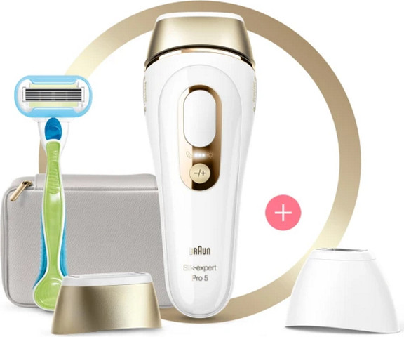 מסיר שיער בטכנולוגיית Braun IPL בראון Silk Expert Pro 5 PL5152