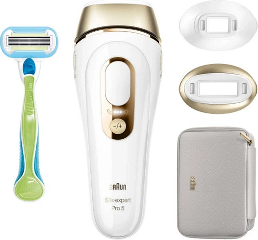 מסיר שיער בטכנולוגיית Braun IPL בראון Silk Expert Pro 5 PL5152
