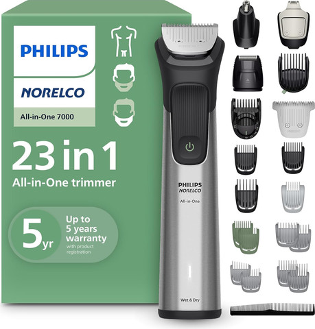 PHILIPS NORELCO ALL IN ONE 7000 SERIES  23IN1