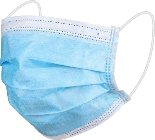 מסכות פנים רפואיות חד-פעמיות 50יח Surgical Face Masks