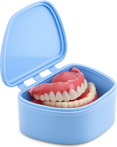 קופסאות אחסון לשיניים תותבות Storage Case For Dentures