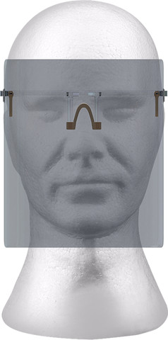 משקפי מגן פנים מתכוונן Face Shield goggles