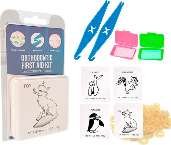 Orthodontic Emergency First Aid Kit ערכה אורתודונטית ל"עזרה ראשונה"