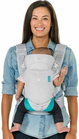 מנשא תינוק ארגונומי Infantino Flip 4-in-1 Light & Airy