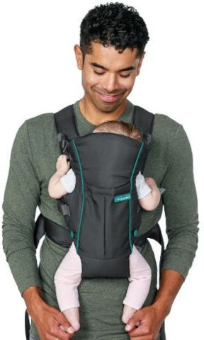 מנשא תינוק קומפקטי Infantino Swift Classic עם כיס וסינר מובנה