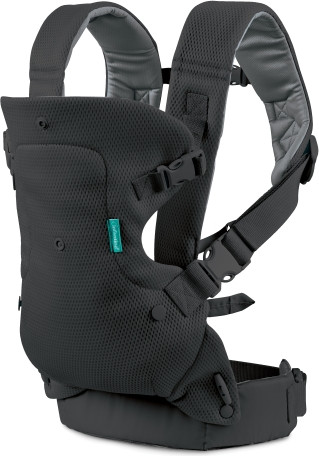 מנשא Flip 4-in-1 Light & Airy מבית Infantino - צבע אפור כהה