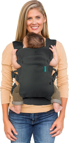 מנשא Flip 4-in-1 Light & Airy מבית Infantino - צבע אפור כהה