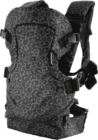 מנשא Flip Advanced 4-in-1 מבית Infantino - מנומר שחור