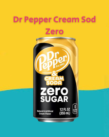 Dr Pepper Cream Sod Zero