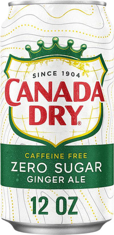 Canada Dry Ginger Ale Zero קנדה דריי גינגר אייל זירו