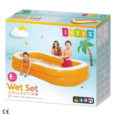 בריכה מלבנית מתנפחת בגודל 229X152 ס"מ 57181 - Intex