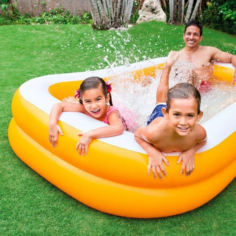 בריכה מלבנית מתנפחת בגודל 229X152 ס"מ 57181 - Intex