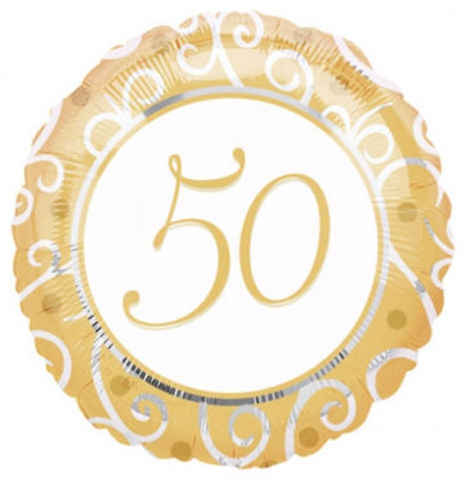 בלון מיילר 18-יום נישואין 50 שנה בזהב
