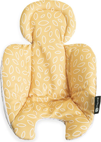 ריפוד מקטין דו צדדי לנדנדה 4moms ממרו mamaroo צהוב רשת 5.0
