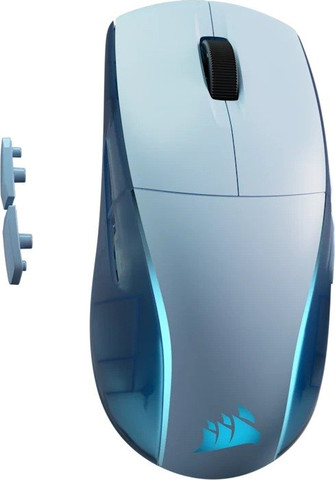 עכבר גיימרים אלחוטי Corsair M75 RGB WIRELESS Lightweight - צבע Blue