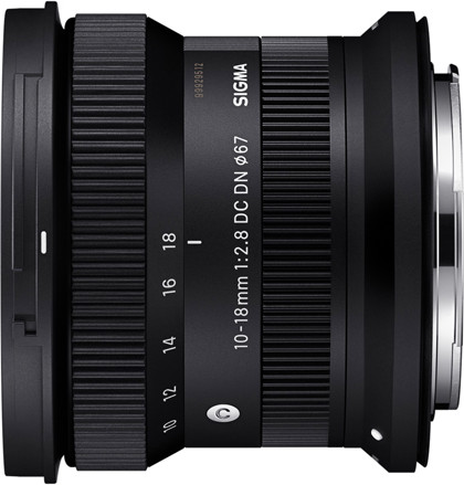 SIGMA 10-18mm F2.8 DC DN | C For Canon RF עדשה למצלמה