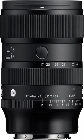 SIGMA 17-40mm F1.8 DC DN - ART for L-Mount עדשה למצלמה
