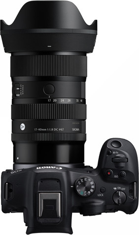Sigma 17-40 f1.8 dc | Art Canon RF-Mount עדשה למצלמה