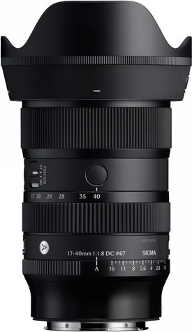 Sigma 17-40 f1.8 dc | Art Canon RF-Mount עדשה למצלמה