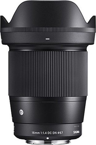 SIGMA 16mm F1.4 DC DN - C For Canon EF-M עדשה למצלמה
