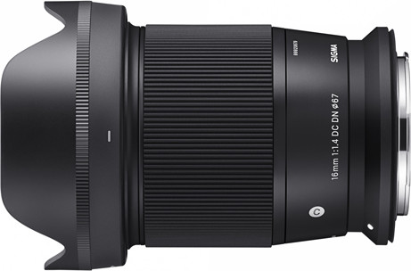 SIGMA 16mm F1.4 DC DN - C For Canon RF עדשה למצלמה