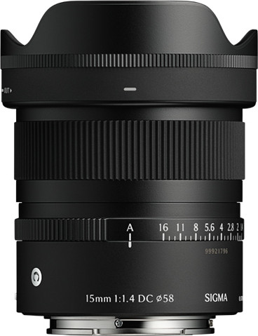 SIGMA 15mm F1.4 DC - C For FUJI X עדשה למצלמה