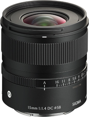 SIGMA 15mm F1.4 DC - C For FUJI X עדשה למצלמה