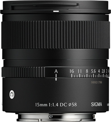 SIGMA 15mm F1.4 DC - C For FUJI X עדשה למצלמה