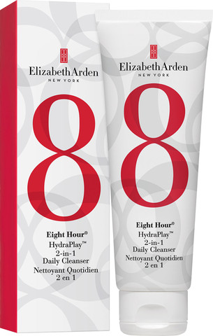EIGHT HOUR HYDRAPLAY תכשיר ניקוי יומיומי 2 ב 1
