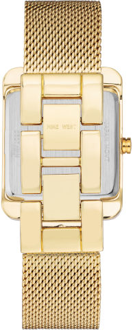 שעון NINE WEST מלבני זהב
