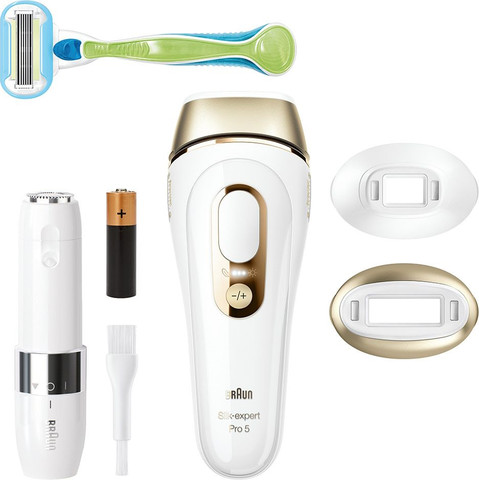 מסיר שיער בטכנולוגיית Braun IPL בראון Silk Expert Pro 5 IPL5146