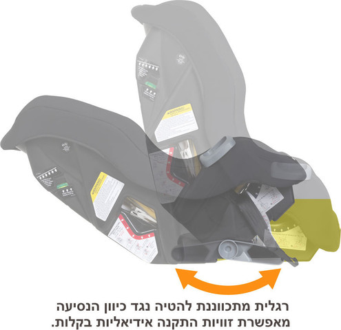 מושב בטיחות 3 ב 1 Trooper™ מבית ®Baby Trend