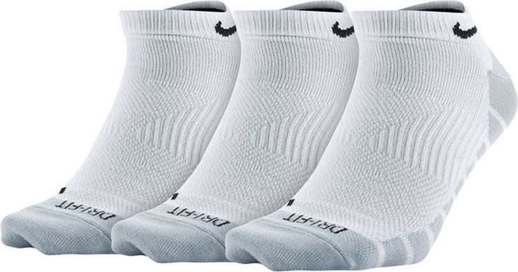 מארז 3 זוגות גרבי Nike לנשים דגם Dry Fit Cushion Low Training